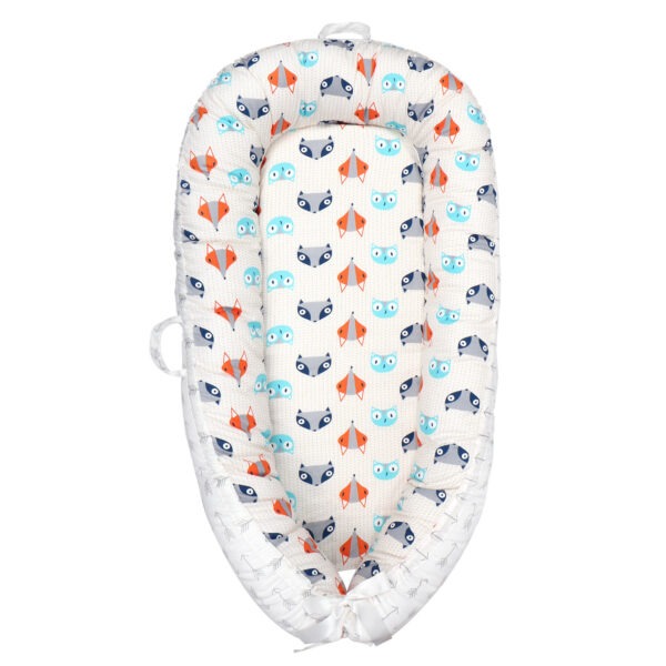 Newborn Baby Bed Reducer - Cocoon-Style Infant Sleep Nest for Newborns