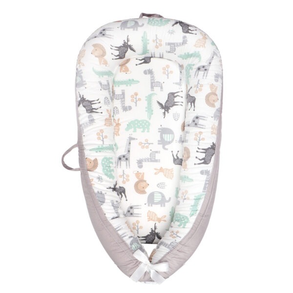 Newborn Baby Bed Reducer - Cocoon-Style Infant Sleep Nest for Newborns