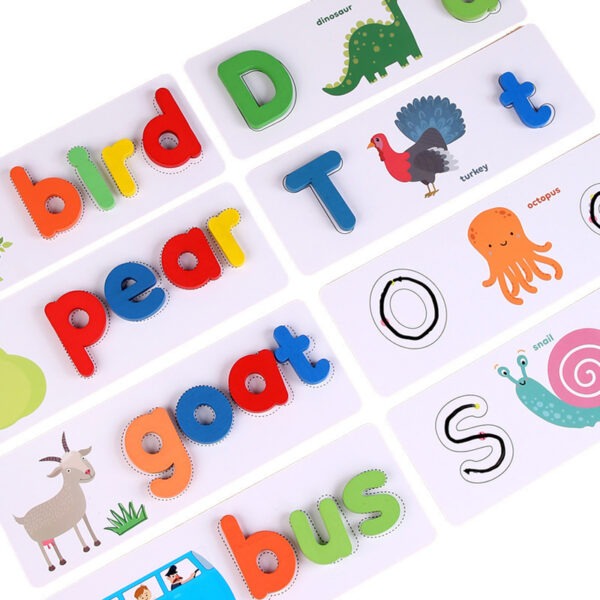 3-in-1 Alphabet Learning Toy – ABC Tracing, Letter Matching & Early Reading for Kids