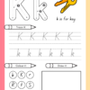 ABC Activity Book – Learn & Trace the Alphabet Girl