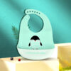 Printed Baby Bibs Waterproof Silicone Food Grade