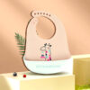 Printed Baby Bibs Waterproof Silicone Food Grade