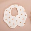 Cotton Baby Bib With Boheme Design Waterproof Bibs