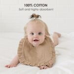 Cotton Muslin Baby Bibs Soft And Absorbent