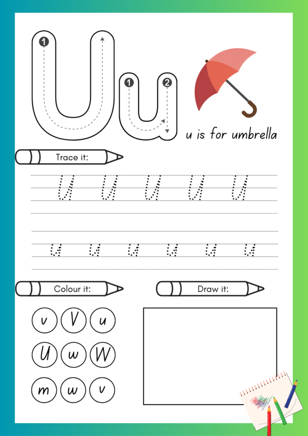 ABC Activity Book – Learn & Trace the Alphabet Boy