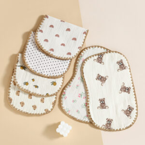 Baby Reflux Pad - Ultra-Absorbent 10-Layer Muslin Cotton Protection for Spit-Ups & Drool