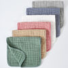 Muslin Burp Cloths 6-Pack | Extra Soft & Ultra-Absorbent Cotton Burping Cloths for Babies