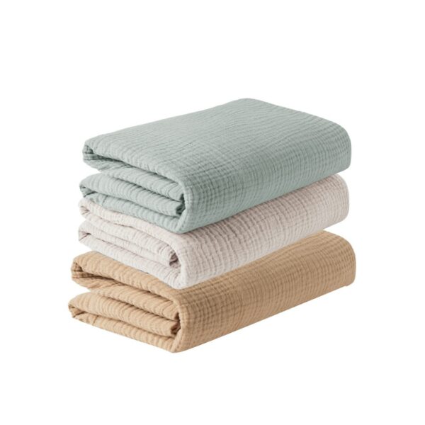 Baby Muslin Swaddle Blankets (3-Pack) | Ultra-Soft 100×100cm Cotton Gauze Wraps