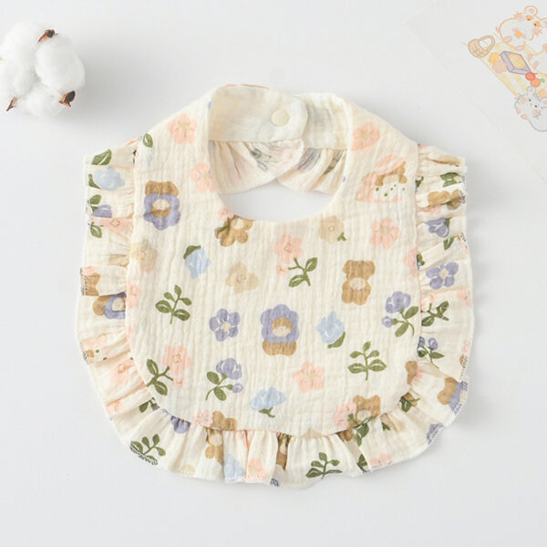 Baby Muslin Bibs Bandana Drool Bibs For Boys & Girls  Ultra Soft & Absorbent Cotton Teething Bib Set For Newborn & Toddler Unisex Cute Designs