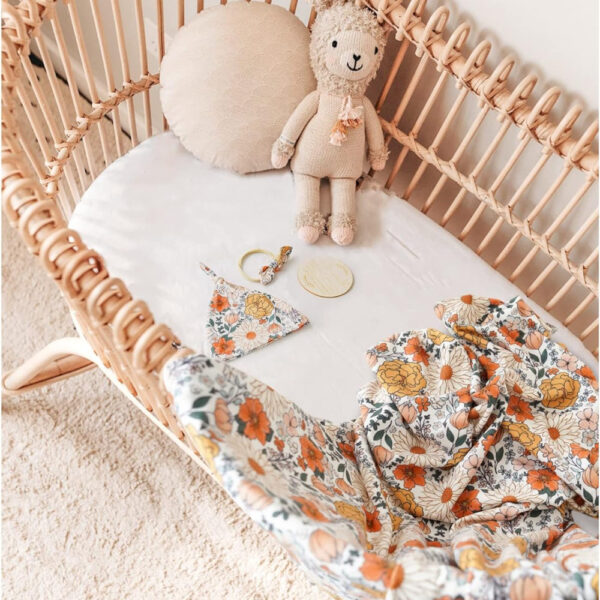 5a4cc1f6-e715-47b2-8ee6-72a4333458e2.jpg Newborn Swaddle & Birth Announcement Set | 4-Piece Baby Photoshoot Gift Set