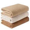 Baby Muslin Swaddle Blankets (3-Pack) | Ultra-Soft 100×100cm Cotton Gauze Wraps