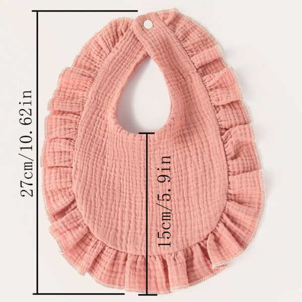 Cotton Muslin Baby Bibs Soft And Absorbent