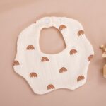 Cotton Baby Bib With Boheme Design Waterproof Bibs
