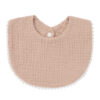 Baby Muslin Drool Bib | Soft Cotton Gauze Teething Bib with Lace Trim - Soft & Absorbent