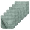Muslin Burp Cloths 6-Pack | Extra Soft & Ultra-Absorbent Cotton Burping Cloths for Babies