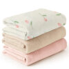 Baby Muslin Swaddle Blankets (3-Pack) | Ultra-Soft 100×100cm Cotton Gauze Wraps