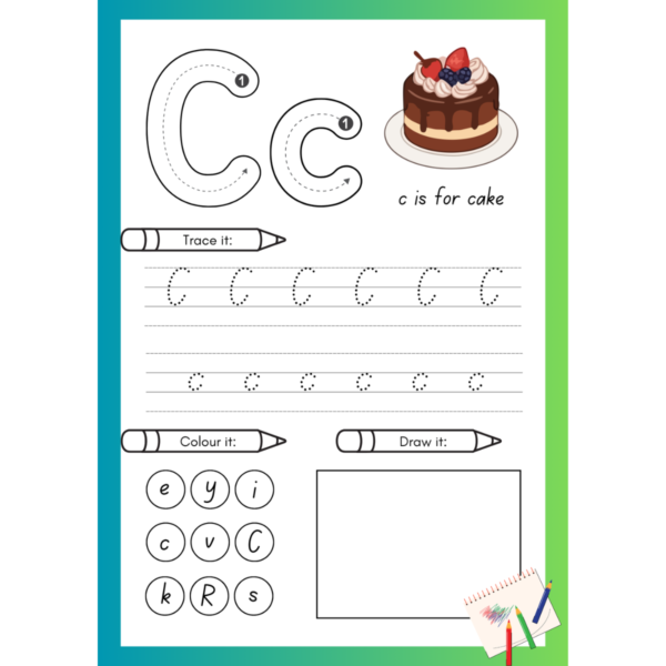 ABC Activity Book – Learn & Trace the Alphabet Boy - PDF