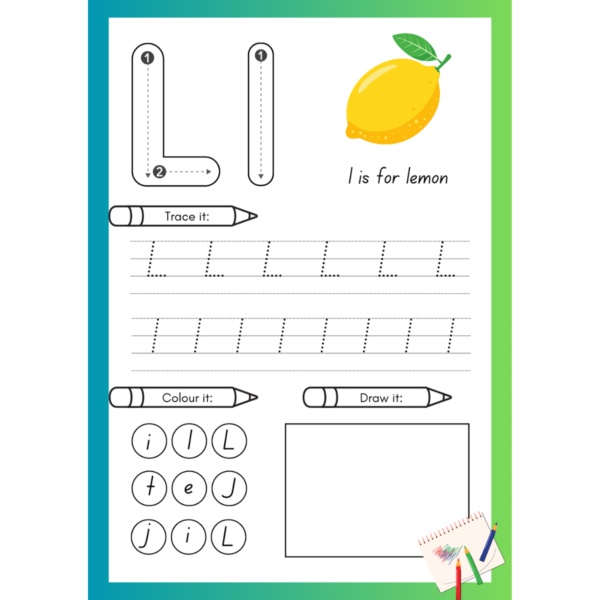 ABC Activity Book – Learn & Trace the Alphabet Boy - PDF