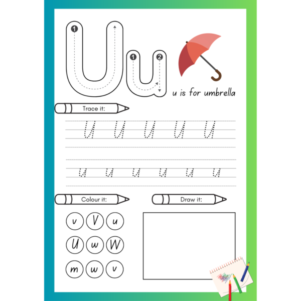 ABC Activity Book – Learn & Trace the Alphabet Boy - PDF