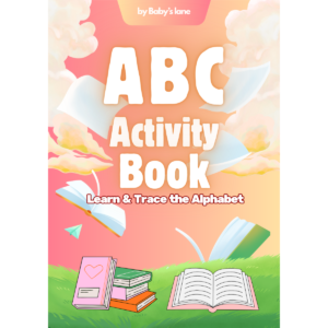 ABC Activity Book – Learn & Trace the Alphabet Girl