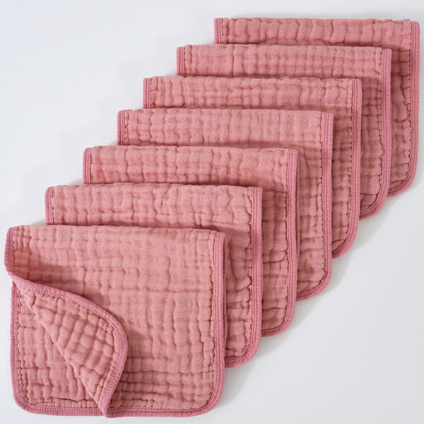 Muslin Burp Cloths 6-Pack | Extra Soft & Ultra-Absorbent Cotton Burping Cloths for Babies