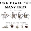 d43659ba-967f-49c3-89e5-f3d2d74b34d9.jpg Newborn Swaddle & Birth Announcement Set | 4-Piece Baby Photoshoot Gift Set