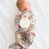 ead793bf-e0b7-488d-9f9e-837915caf50d.jpg Newborn Swaddle & Birth Announcement Set | 4-Piece Baby Photoshoot Gift Set