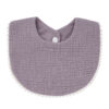 Baby Muslin Drool Bib | Soft Cotton Gauze Teething Bib with Lace Trim - Soft & Absorbent