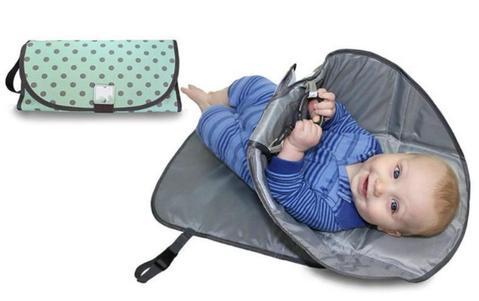 Portable Diaper Changing Pad - Foldable Baby Changing Mat for Newborns