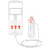 Baby Nasal Aspirator - Manual Nose Cleaner with Adjustable Suction & Anti-Backflow
