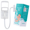 Baby Nasal Aspirator - Manual Nose Cleaner with Adjustable Suction & Anti-Backflow