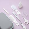 Newborn Care Kit - Complete Baby Grooming Set with Thermometer, Nail Clippers & Nasal Aspirator