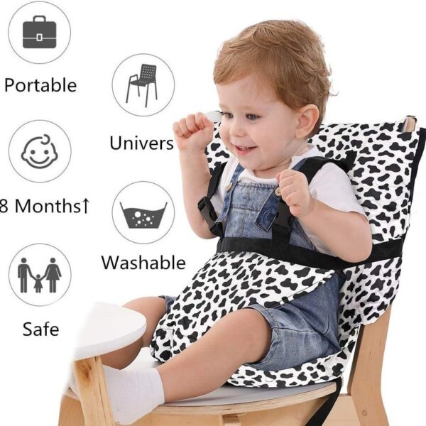 Baby Portable High Chair Safety Strap - Travel Seat Belt for Dining Chairs