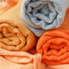 5pcs Soft Baby Burp Cloth Bamboo-Cotton Gauze Bibs Saliva