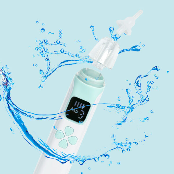 Electric Baby Nasal Aspirator - 3-Level Nose Cleaner for Newborns & Toddlers