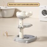 Baby Standing Bath Support with Seat - Hands-Free Bathing Stand for Babies & Toddlers