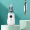 Electric Baby Nasal Aspirator - 5-Level Nose Cleaner with 3 Tips & Nasal Pliers