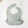 Colorful Particles Silicone Baby Bib Waterproof