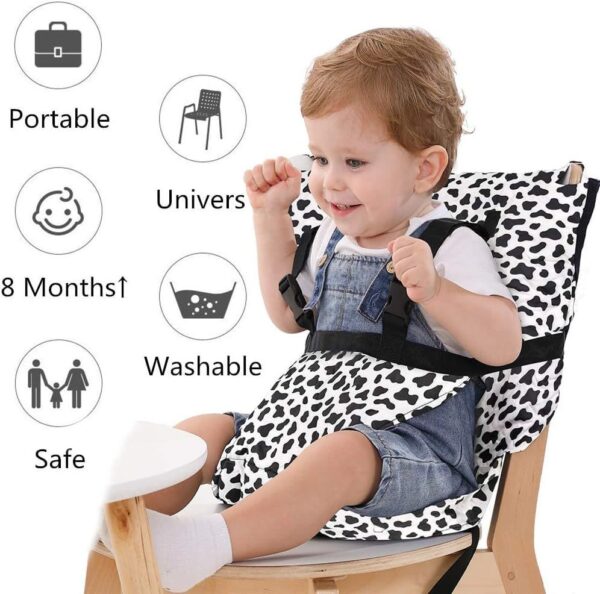 Baby Portable High Chair Safety Strap - Travel Seat Belt for Dining Chairs
