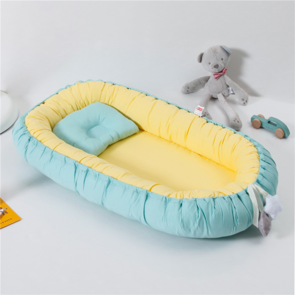 Baby Nest Bed Reducer - Comfortable Cocoon Sleep Nest for Newborns & Infants