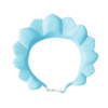 Floral Baby Shower Cap for Girls - Boho Bath Hat, Adjustable Hair Washing & Shampoo Cap