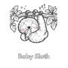 Wild Animals Coloring Book For Toddlers