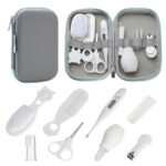 Newborn Care Kit - Complete Baby Grooming Set with Thermometer, Nail Clippers & Nasal Aspirator