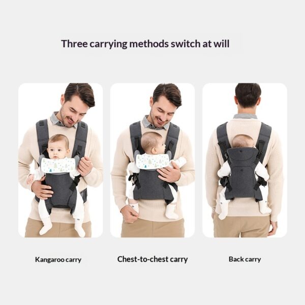 Baby Carrier for Infants & Toddlers - Comfortable Front & Back Carry Baby Carrier