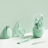 Baby Nail Care Set - Newborn Nail Clippers, Scissors, File & Tweezers