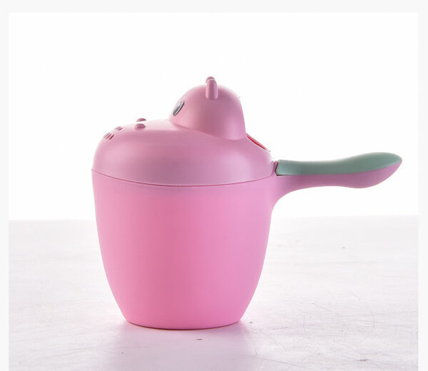 Baby Bath Rinse Cup - Hippo Shampoo & Water Scoop for Kids