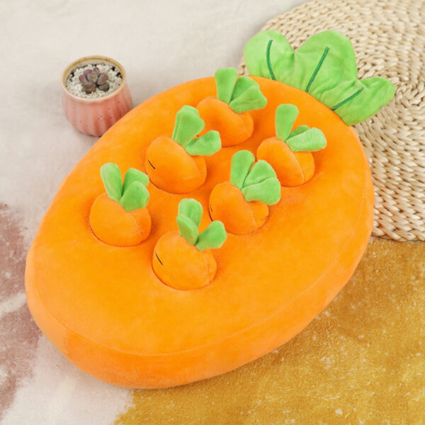 Garden Plush Toy for Kids - Strawberry, Carrot & Pineapple Pretend Play