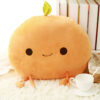 Cute Fruit Plush Pillow - Soft Peach, Orange, Mango & Pear Nursery Decor for Baby & Kids Room